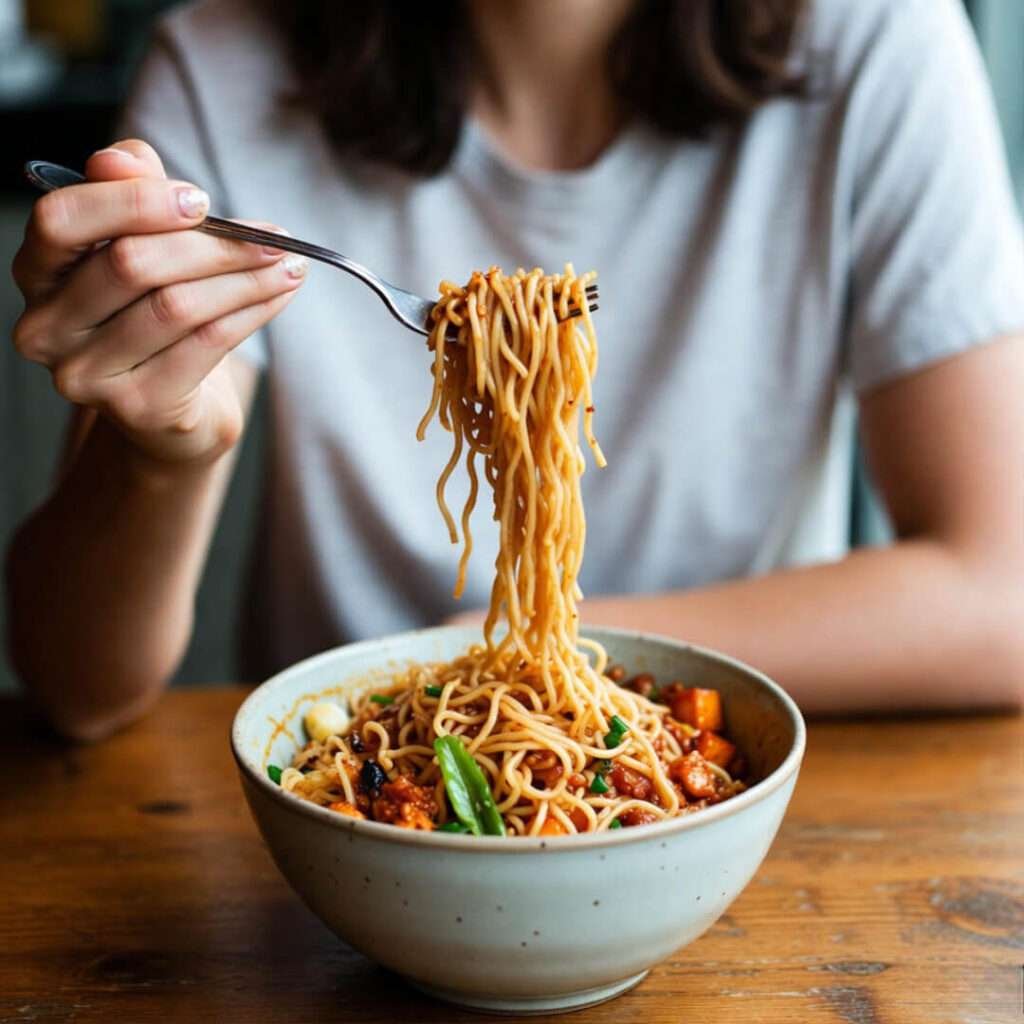 Noodle bowl flex, but make it my questionable life choices.