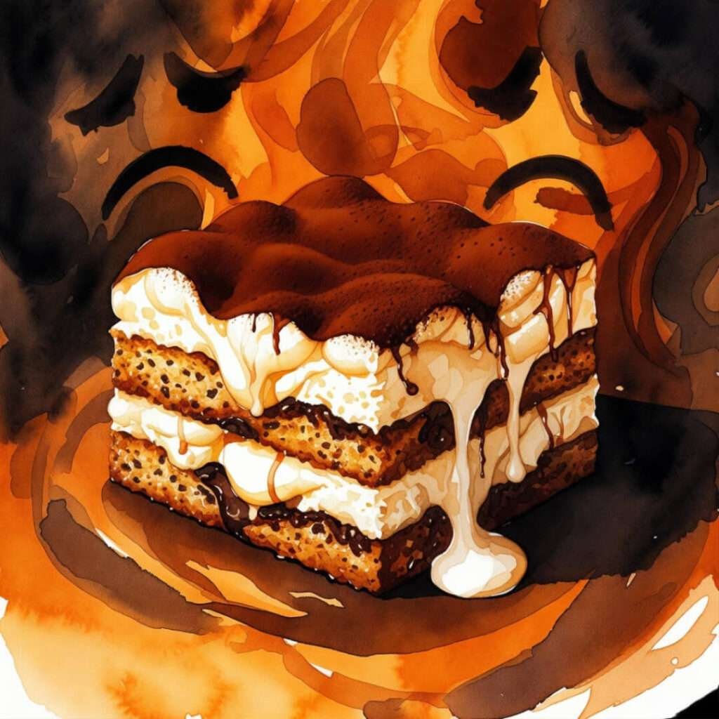 Charred cannoli thumbs-up, ricotta rage.