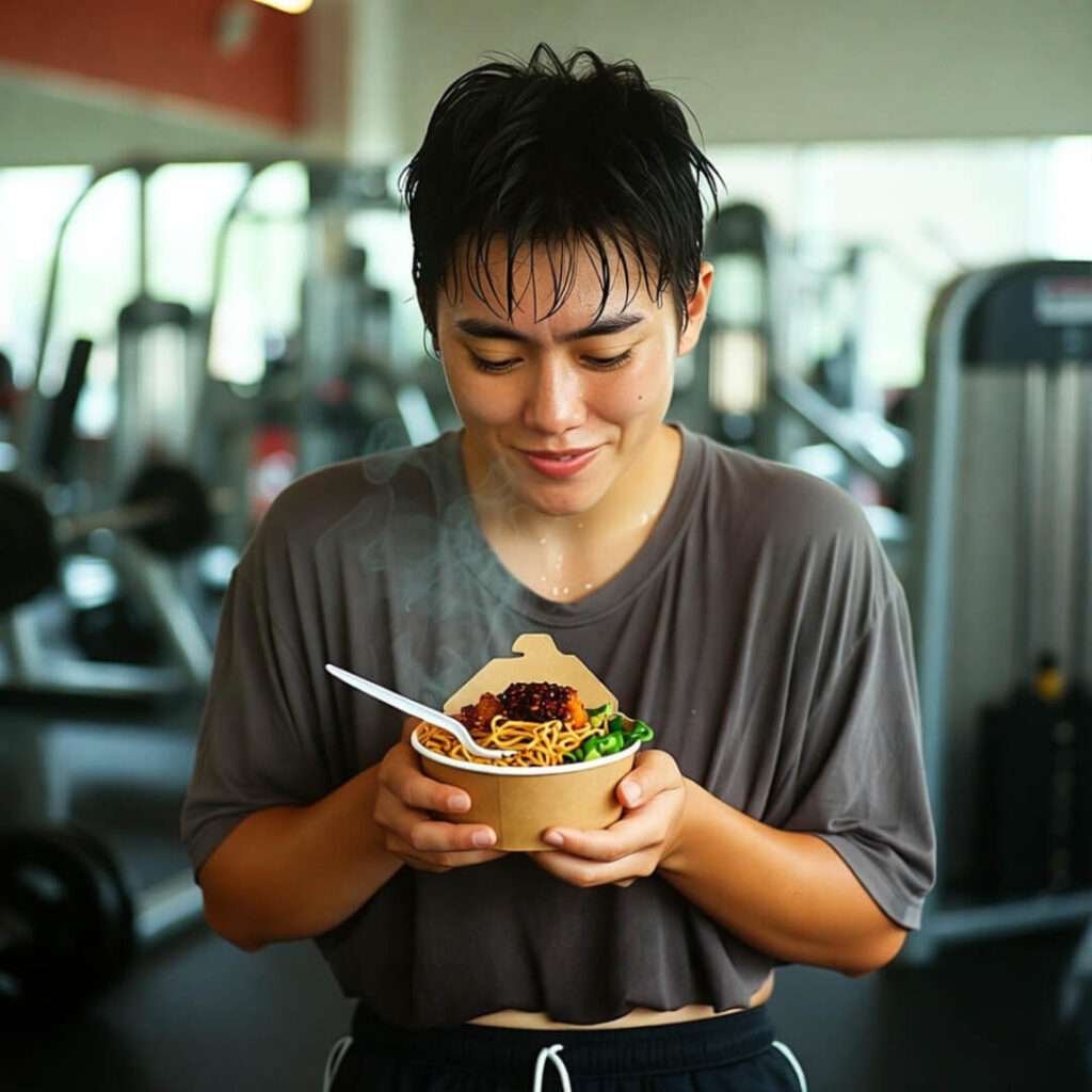 Like, I’m sitting here in my sweaty gym shorts in suburban Virginia