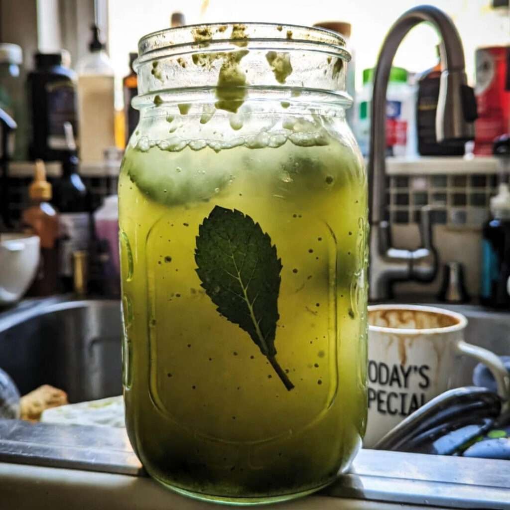 It comes out the color of radioactive sewage and I love it