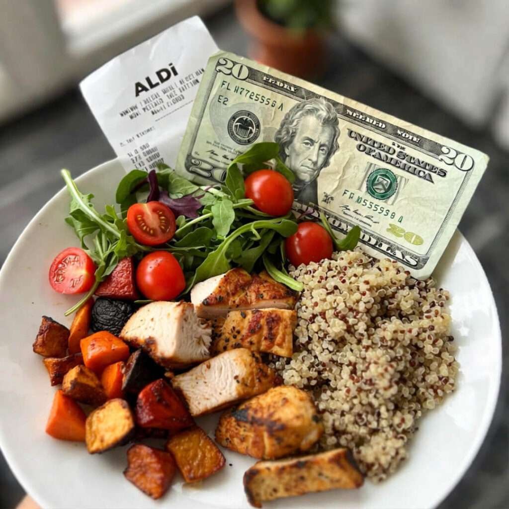 Plate beats takeout, $20 receipt proof.