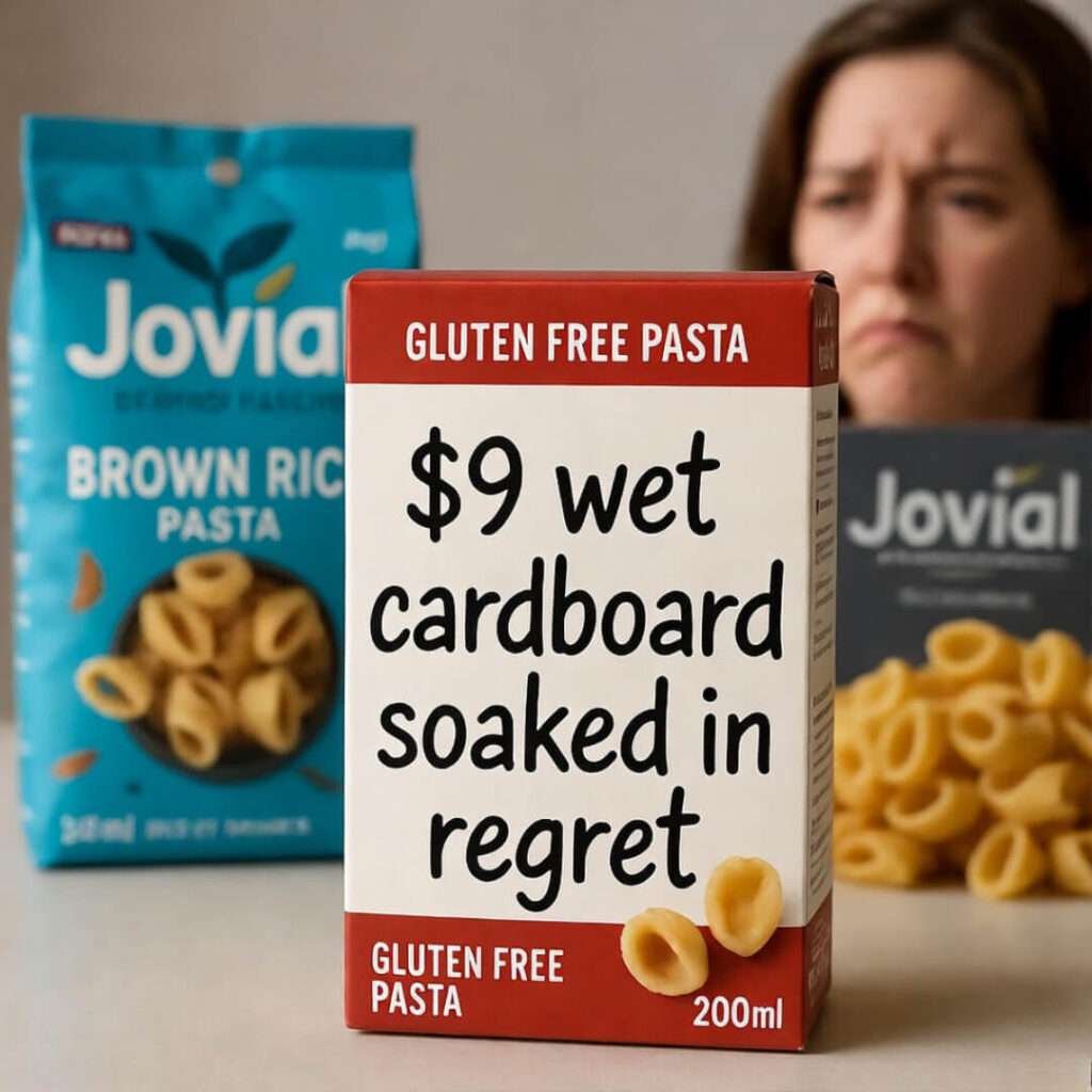 $9 regret pasta vs actual good Jovial box